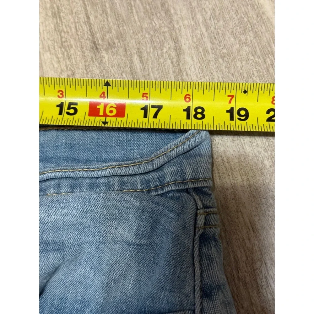 Levi's 502 Taper Fit Jeans Mens 36x32‎ Light Wash WaterLess Denim Blue 502-0101